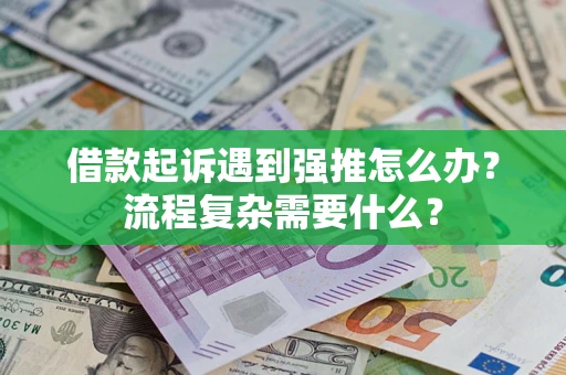 北京借款起诉遇到强推怎么办？流程复杂需要什么？