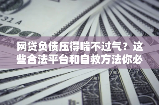 北京网贷负债压得喘不过气？这些合法平台和自救方法你必须知道！